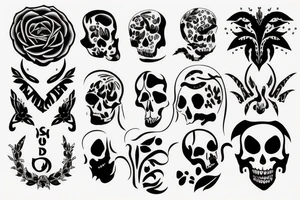 The distance between life and death tattoo idea