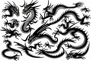 dragon tattoo idea