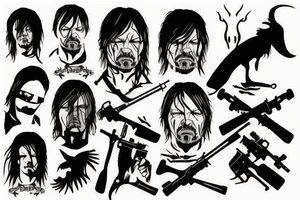 Daryl Dixon tattoo idea