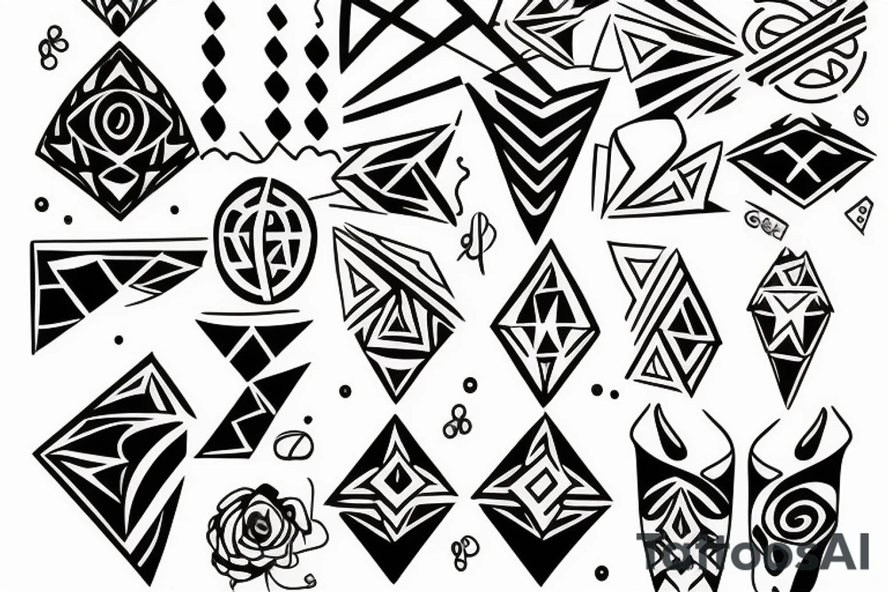 Happy tattoo idea