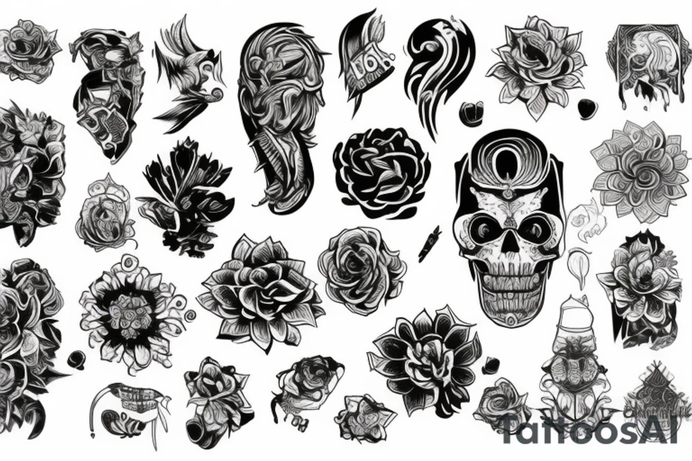 химия tattoo idea