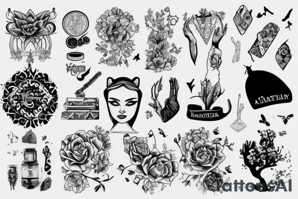 химическая связь tattoo idea