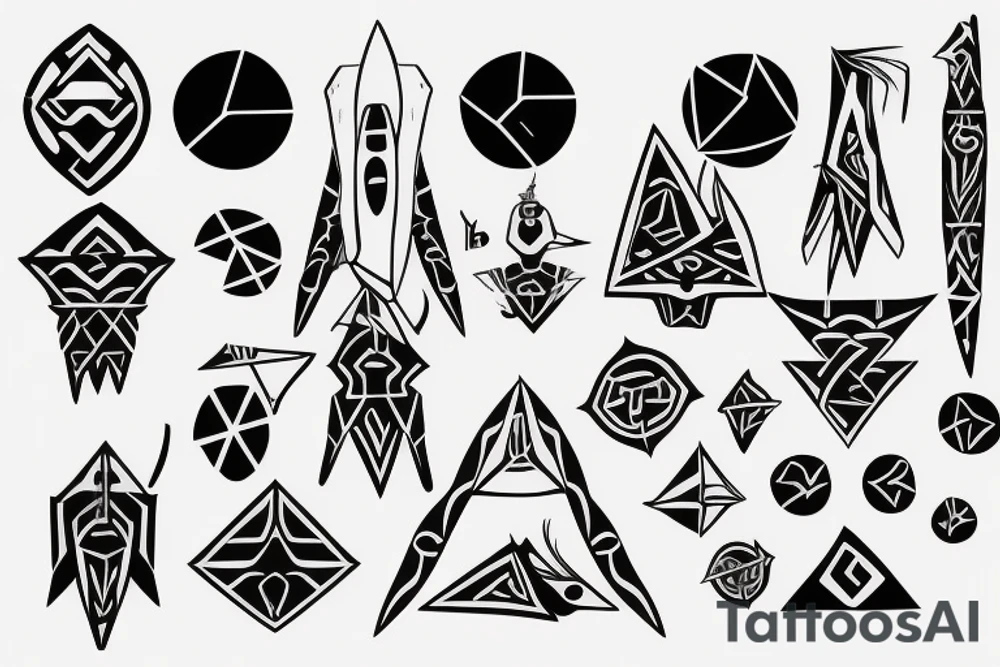 Kunai tattoo idea