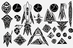 Kunai tattoo idea