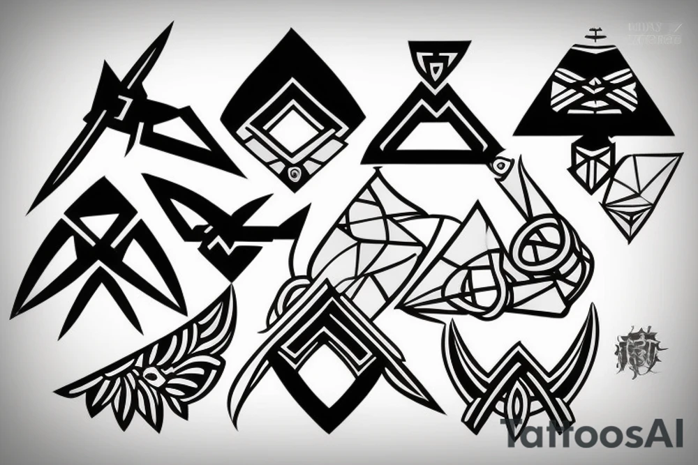 Kunai tattoo idea