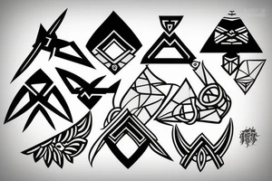 Kunai tattoo idea