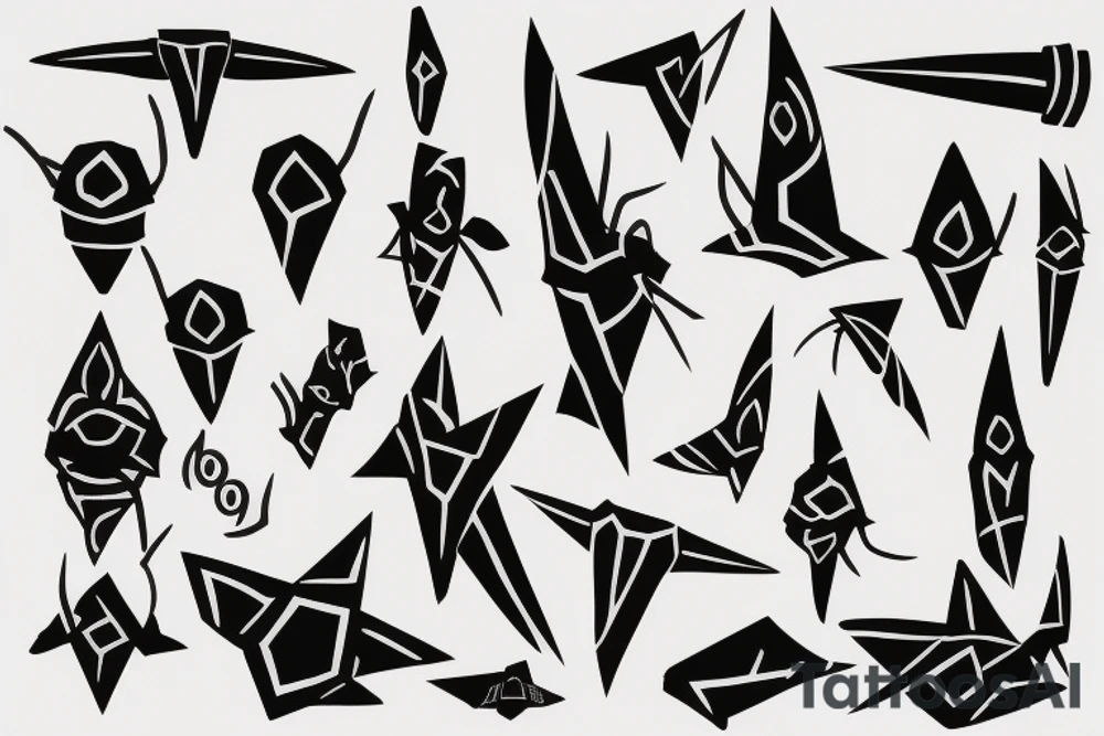 Kunai tattoo idea