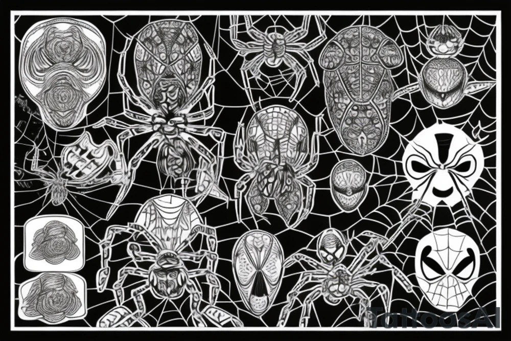 spider tattoo idea