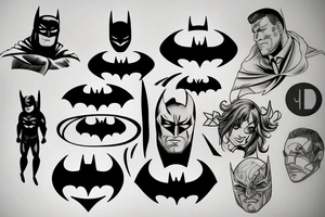 batman tattoo idea