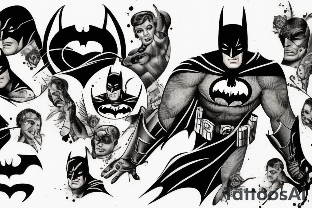 batman tattoo idea
