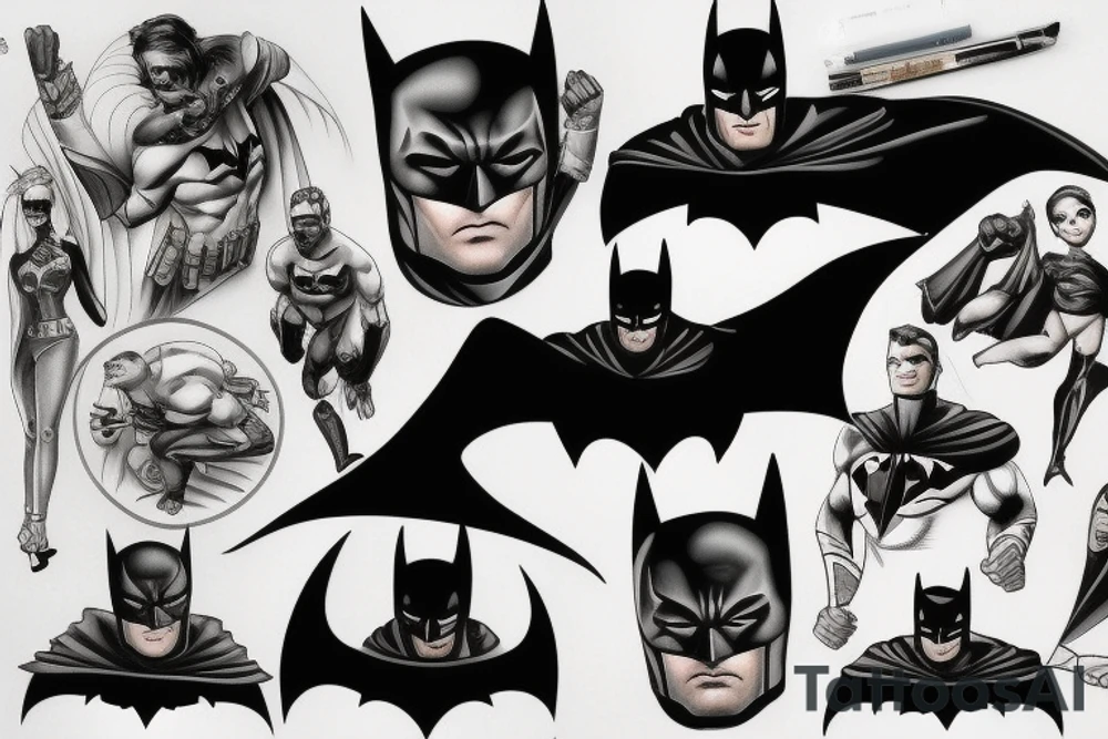 batman tattoo idea