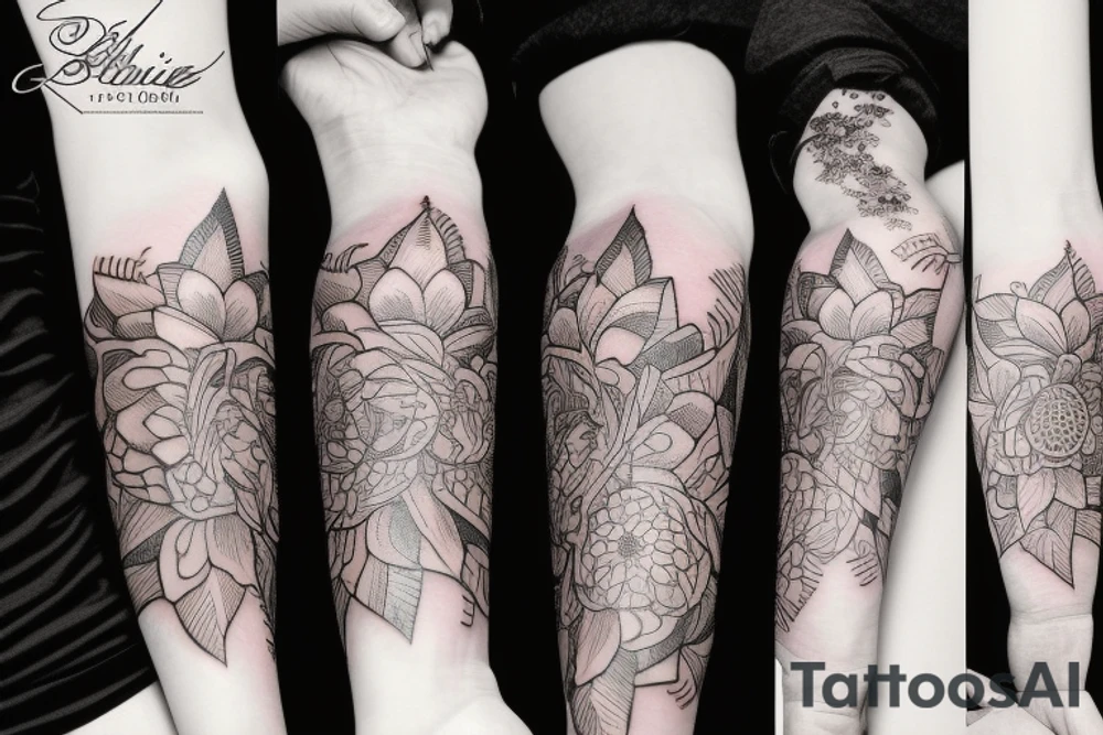 Stylist lotus tattoo for women tattoo idea