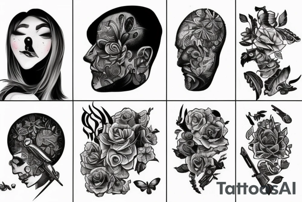 Surreal tattoo idea