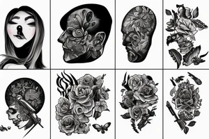 Surreal tattoo idea
