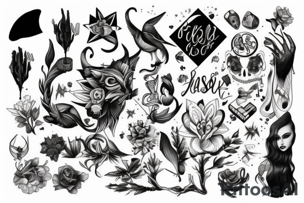 Surreal tattoo idea