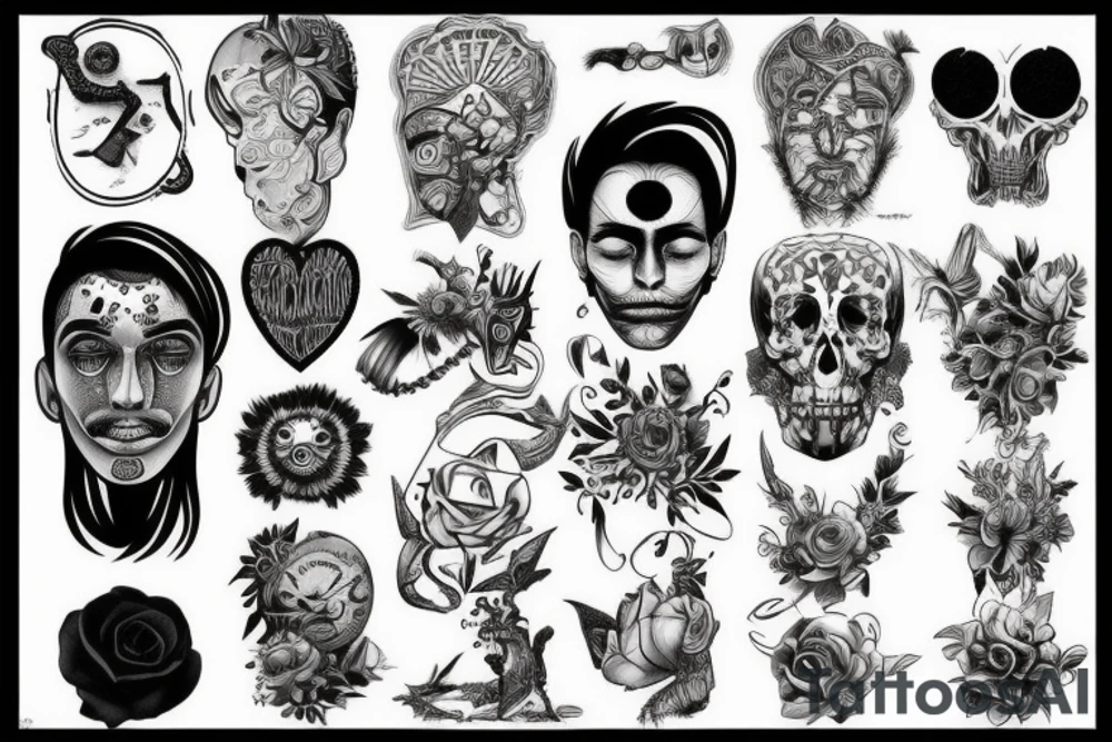 Surreal tattoo idea