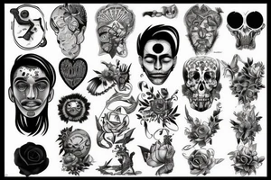 Surreal tattoo idea