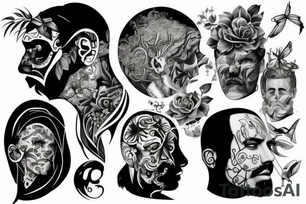 Surreal tattoo idea