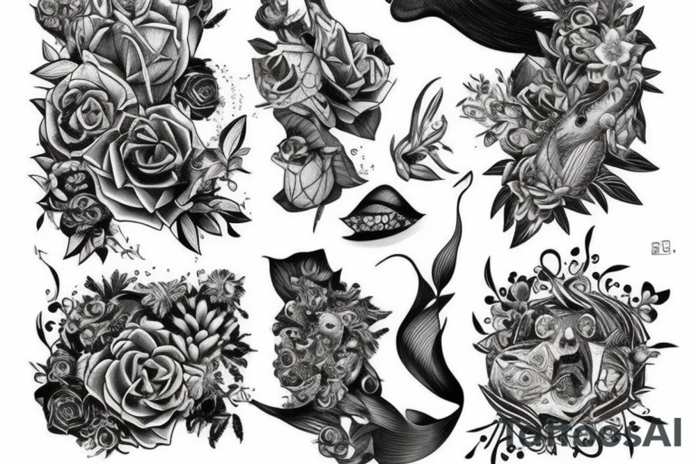 Surreal tattoo idea