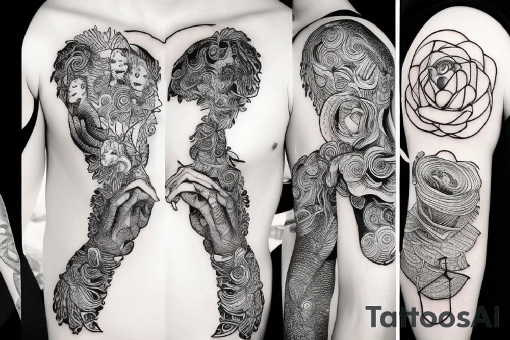 Surreal tattoo idea