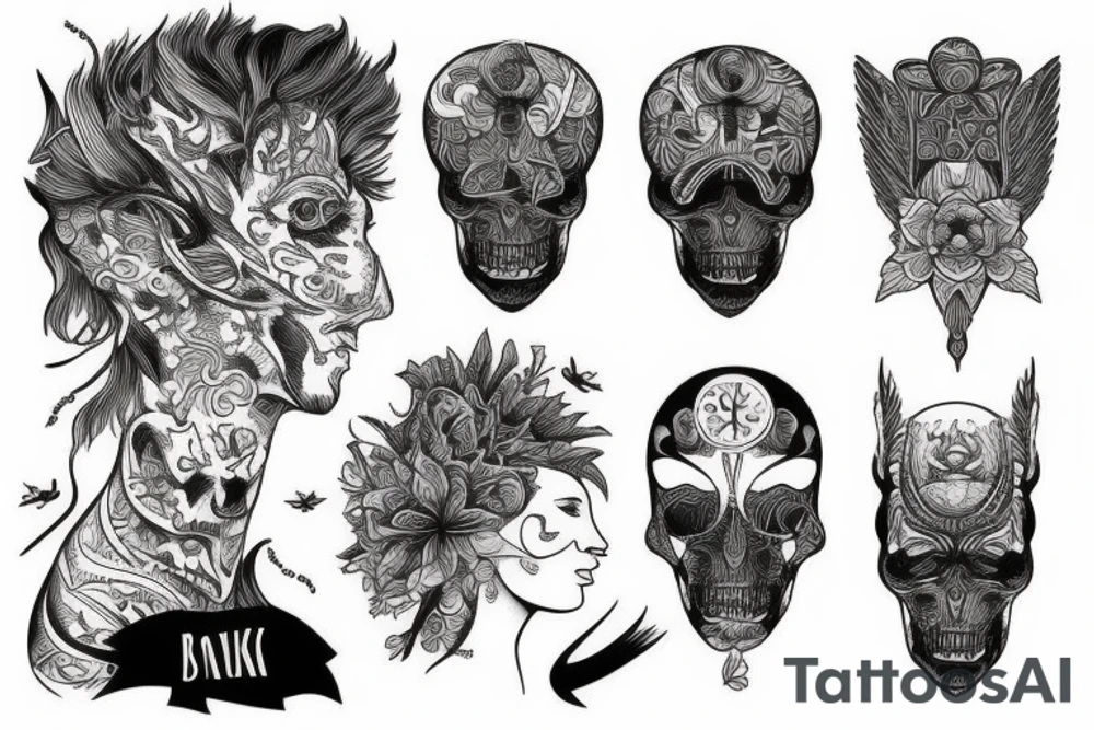 Surreal tattoo idea
