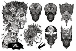 Surreal tattoo idea