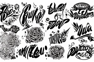 BUFFMEUP tattoo idea