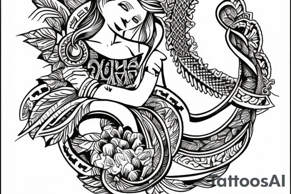 Ukrainian cross-stitch for a tattoo on the hand in the form of a bracelet tattoo idea
