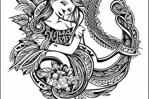 Ukrainian cross-stitch for a tattoo on the hand in the form of a bracelet tattoo idea