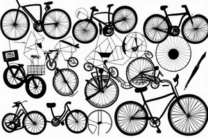 HB BICYCLE tattoo idea