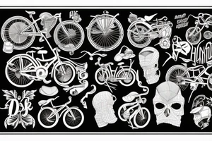 HB BICYCLE tattoo idea