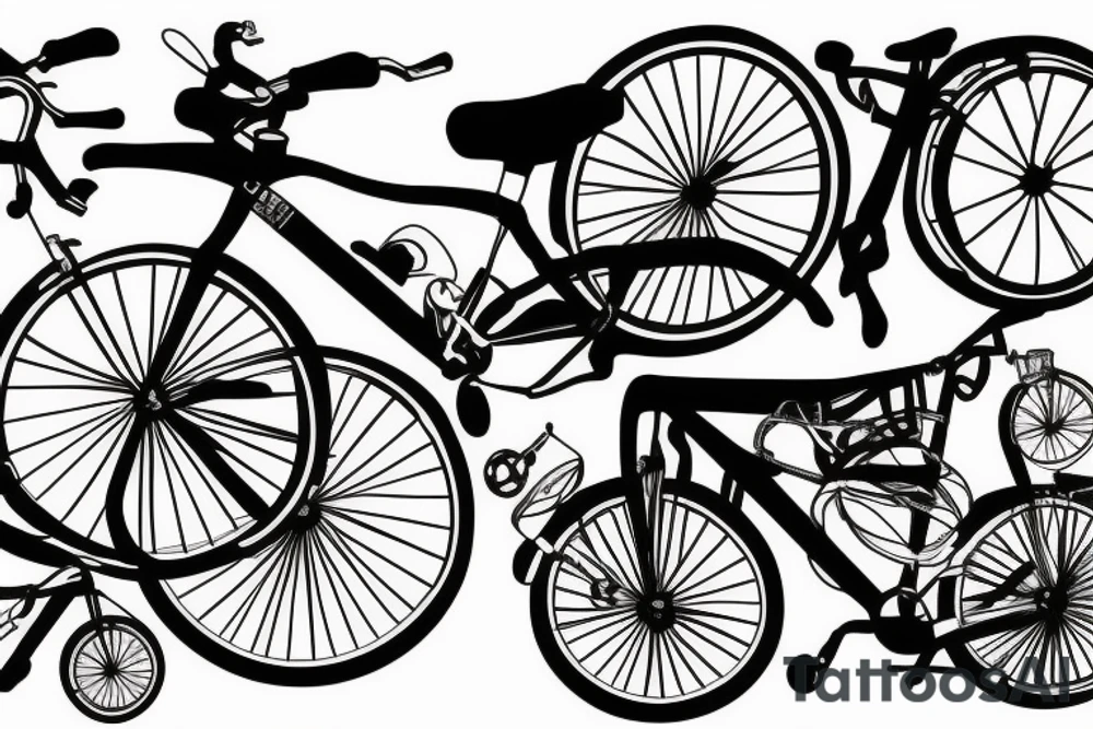 HB BICYCLE tattoo idea