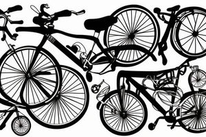 HB BICYCLE tattoo idea