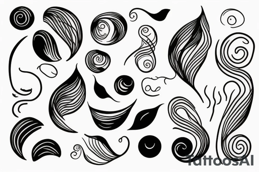 single line tattoo idea