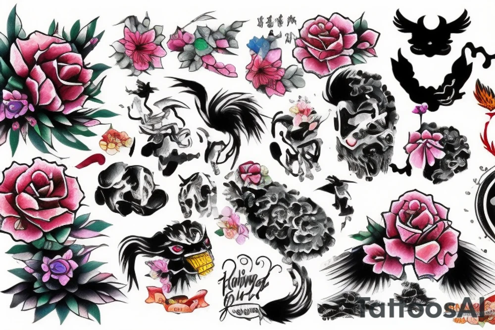 hong kong 加油 tattoo idea