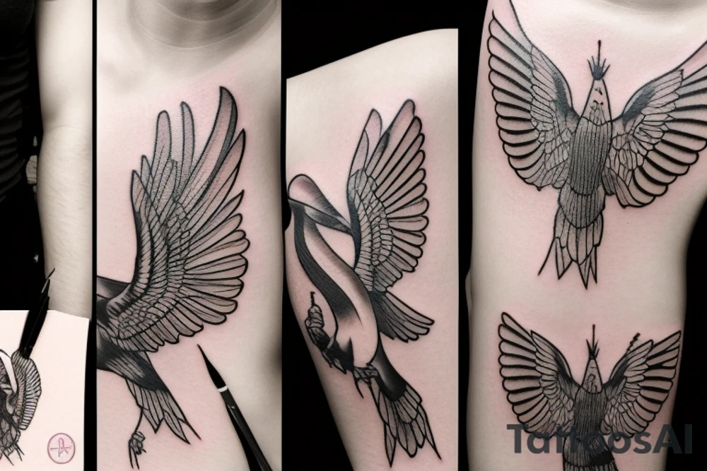 Dove mountains tattoo idea