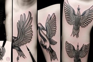 Dove mountains tattoo idea