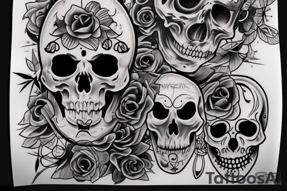 Scull tattoo idea