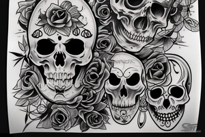 Scull tattoo idea