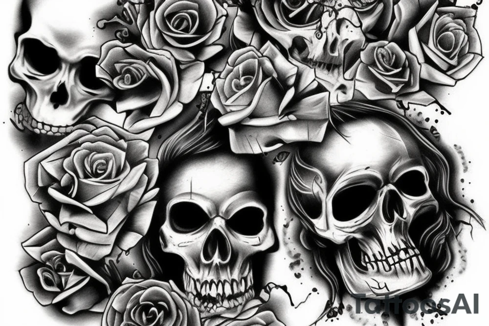 Scull tattoo idea