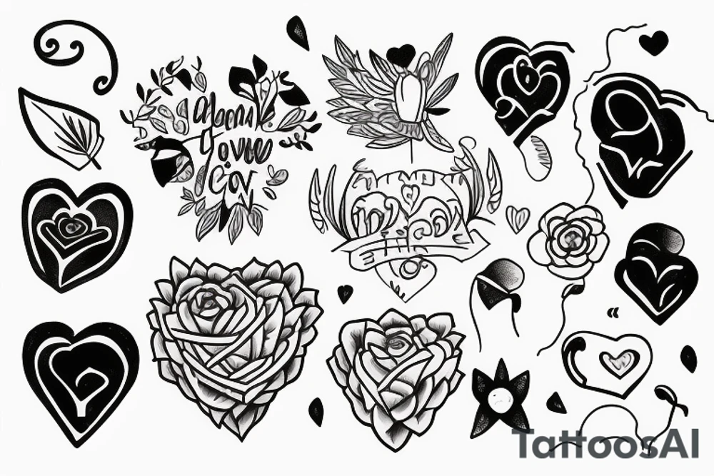 self love tattoo idea