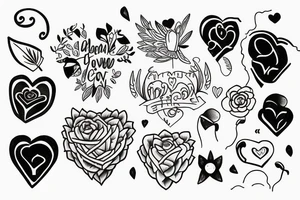 self love tattoo idea
