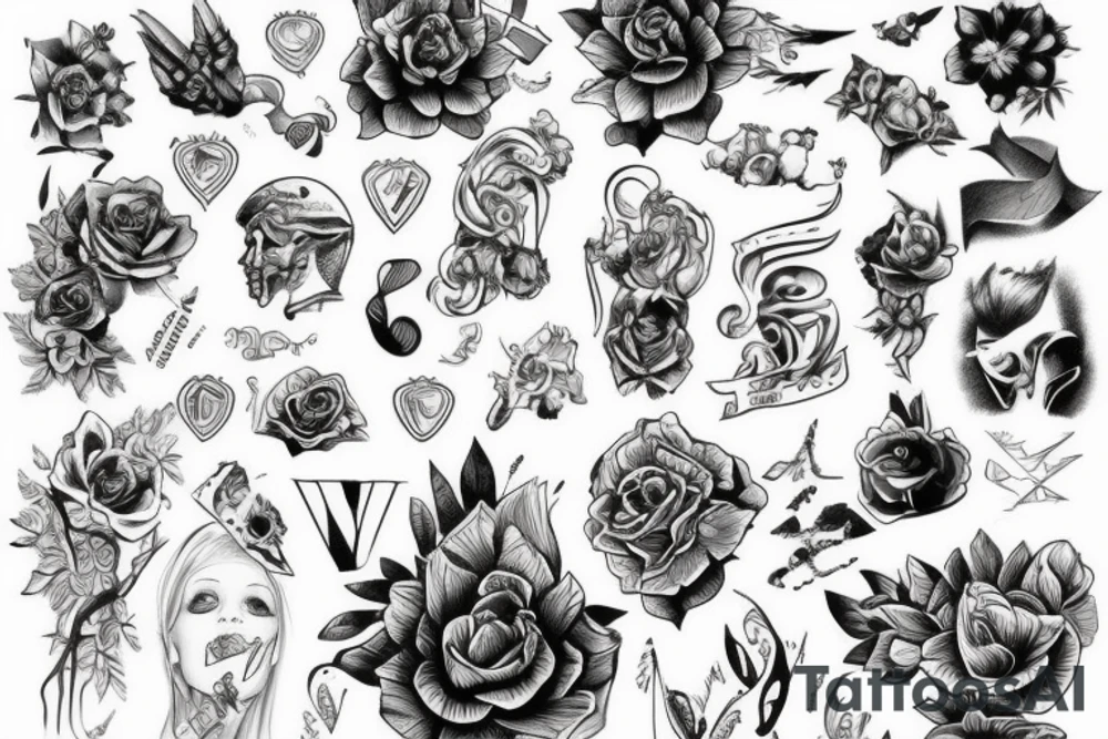Орёл летящий tattoo idea