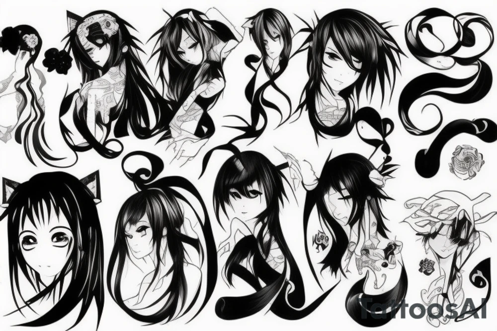 Anime tattoo idea