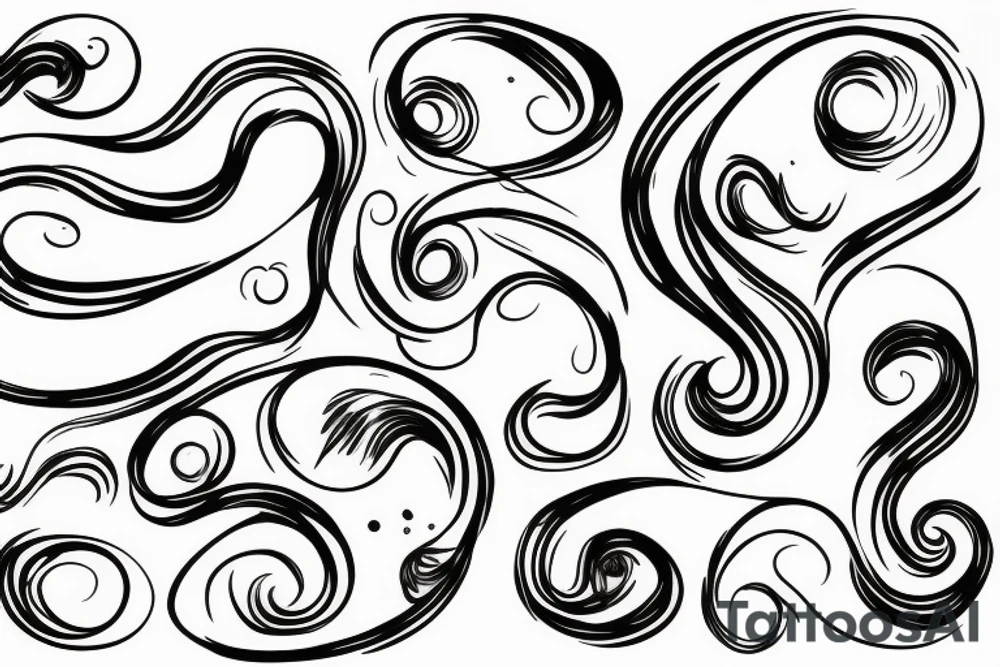 bandura curve tattoo idea