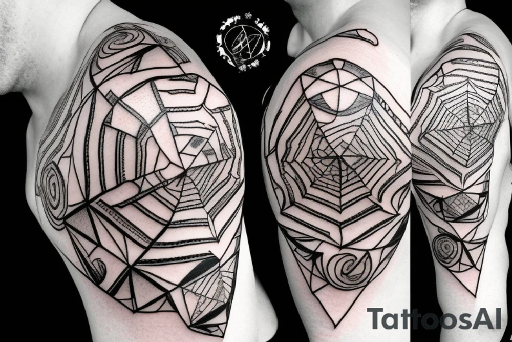 Geometric Taurus Constellation Tattoo 11.05.1987 tattoo idea