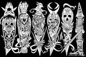 cuckoo sword big ears tattoo idea