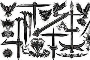 cuckoo sword tattoo idea