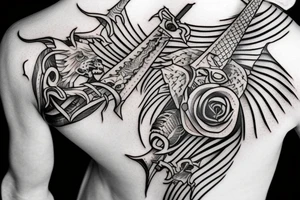 cuckoo sword tattoo idea