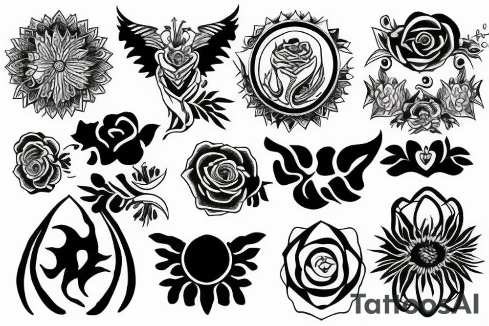 sunrise tattoo idea